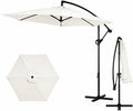 9ft Off set Cantilever Weatherproof Umbrella With Tilt