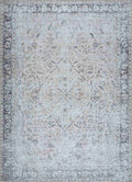 Haile Green & Pink Washable Area Rug - Clearance