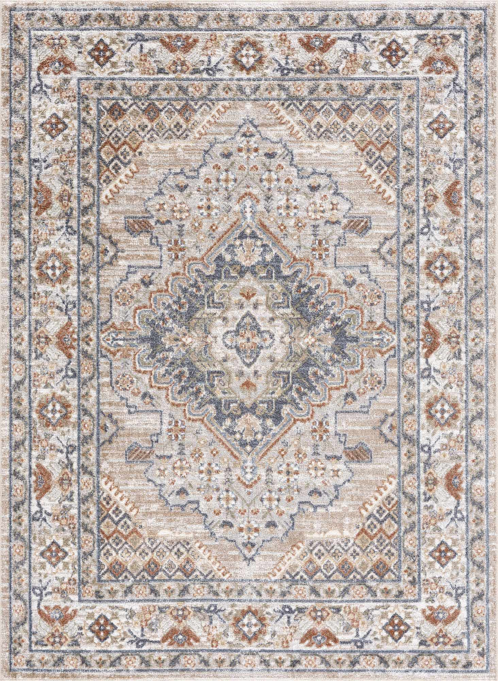 Erez Flat Pile Washable Rug - Promo